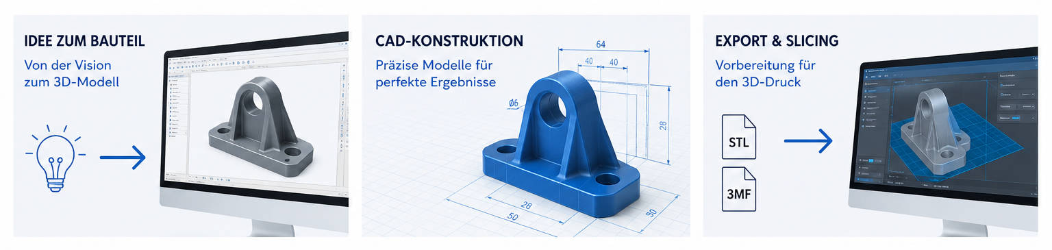 3D-Druck und CAD-Konstruktion